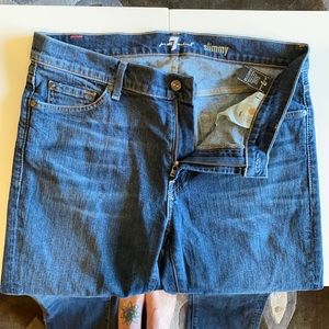 7 For All Mankind Slimmy Jean 36” x 33.5”